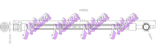 Brake Hose (H4816)