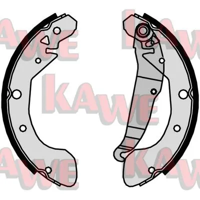 Brake Shoe Set (09700)