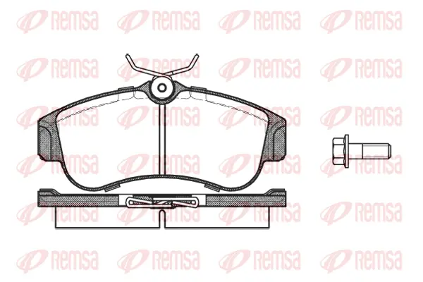 Brake Pad Set, disc brake (0320 00)