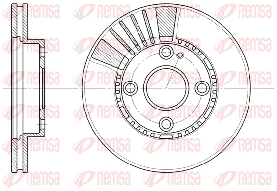 Brake Disc (6834 10)