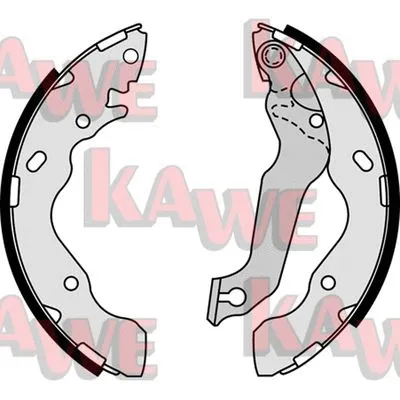 Brake Shoe Set (08015)