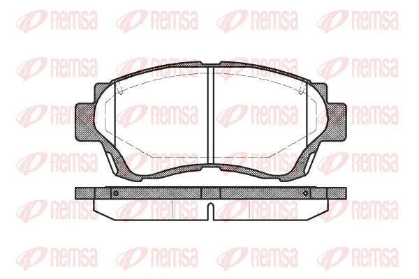 Brake Pad Set, disc brake (0370 00)