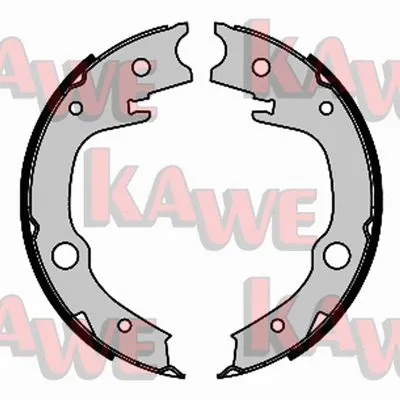 Brake Shoe Set, parking brake (09340)