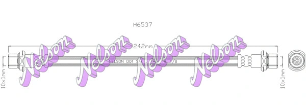 Brake Hose (H6537)