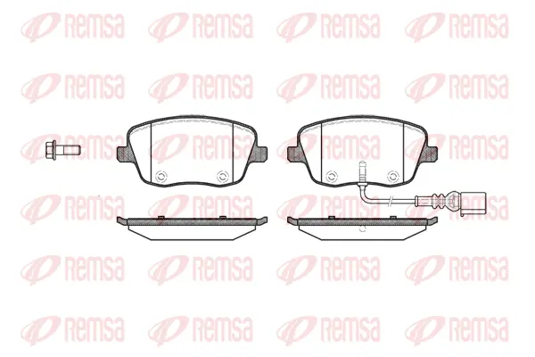 Brake Pad Set, disc brake (0775 01)