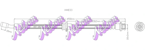 Brake Hose (H4833)