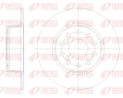 Brake Disc (62098 00)