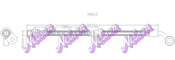 Brake Hose (H5213)