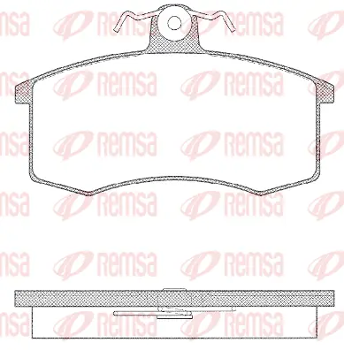 Brake Pad Set, disc brake (0221 10)