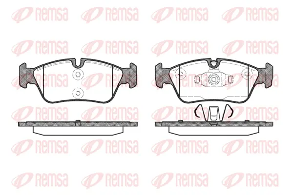 Brake Pad Set, disc brake (0384 60)