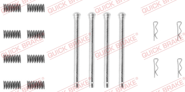 Accessory Kit, disc brake pad (109-0970)