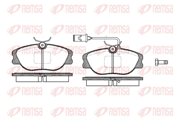 Brake Pad Set, disc brake (0305 02)