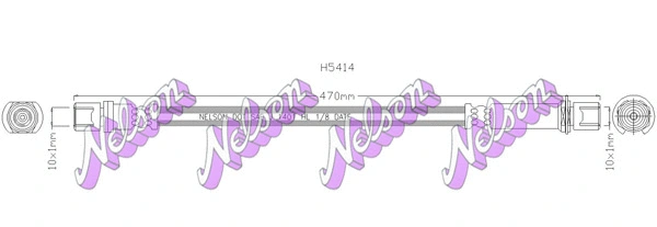 Brake Hose (H5414)