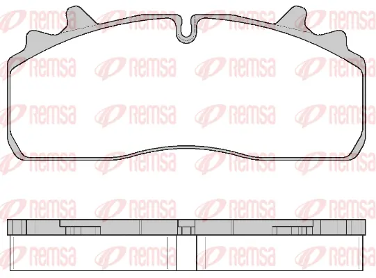 Brake Pad Set, disc brake (JCA1726.00)