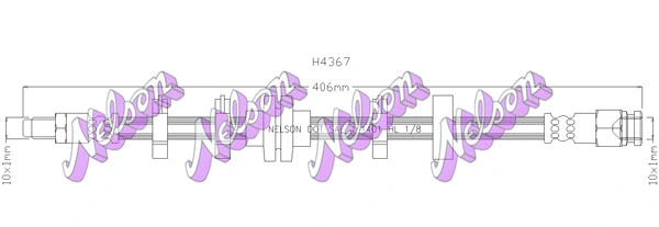 Brake Hose (H4367)