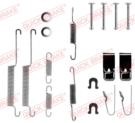 Accessory Kit, brake shoes (105-0654)