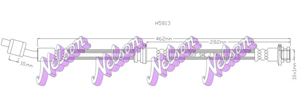 Brake Hose (H5813)