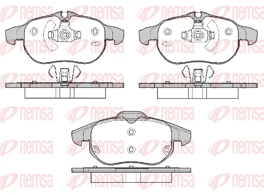 Brake Pad Set, disc brake (0888 20)