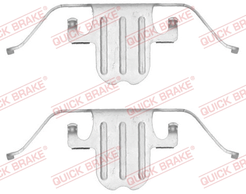 Accessory Kit, disc brake pad (109-1751)