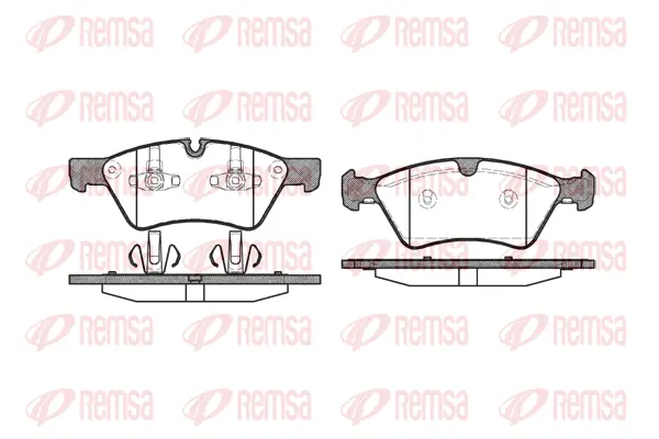 Brake Pad Set, disc brake (1179 00)