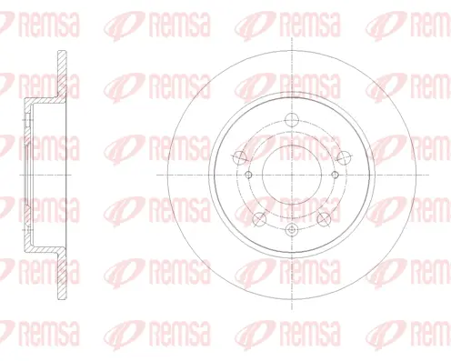 Brake Disc (61666 00)