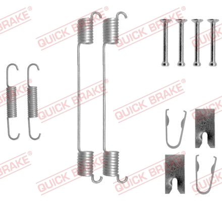 Accessory Kit, brake shoes (105-0883)