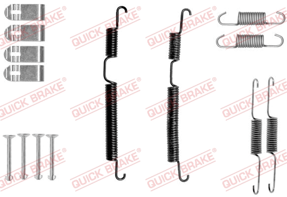 Accessory Kit, brake shoes (105-0045)