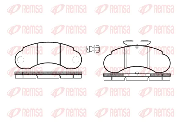 Brake Pad Set, disc brake (0142 20)