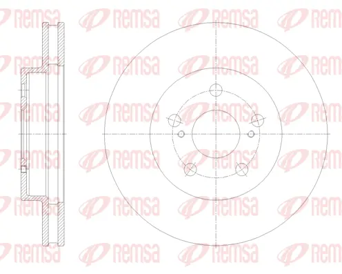 Brake Disc (62125 10)