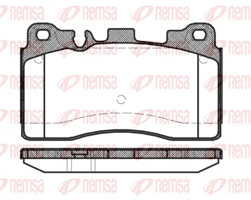 Brake Pad Set, disc brake (1454 00)