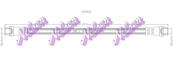Brake Hose (H4502)