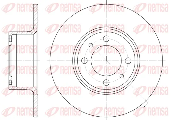 Brake Disc (6156 00)