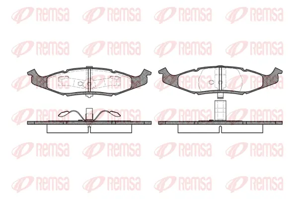 Brake Pad Set, disc brake (0477 00)