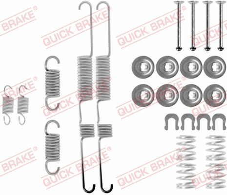 Accessory Kit, brake shoes (105-0733)