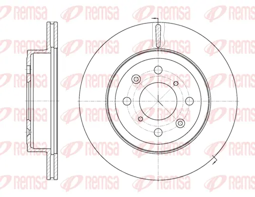 Brake Disc (61038 10)