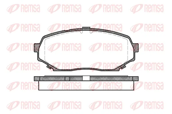 Brake Pad Set, disc brake (0339 00)
