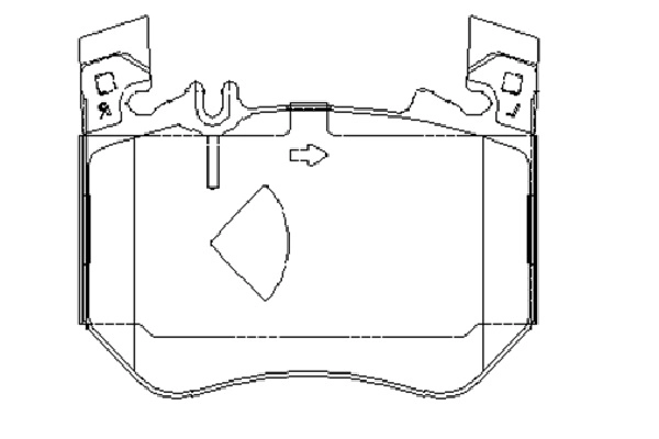 Brake Pad Set, disc brake (1953 00)