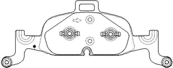 Brake Pad Set, disc brake (1691 10)