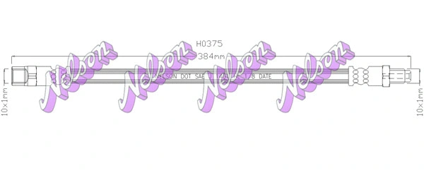 Brake Hose (H0375)