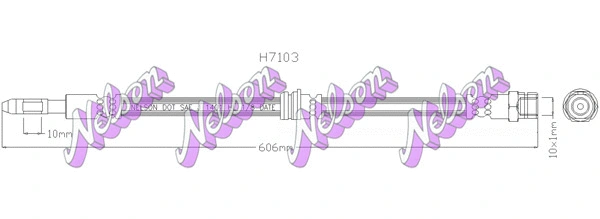 Brake Hose (H7103)
