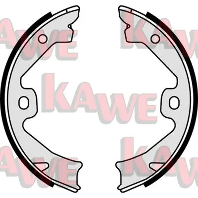 Brake Shoe Set, parking brake (08140)