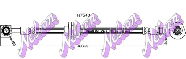 Brake Hose (H7540)