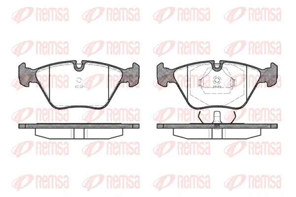 Brake Pad Set, disc brake (0270 00)