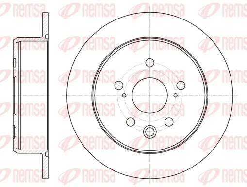 Brake Disc (61075 00)