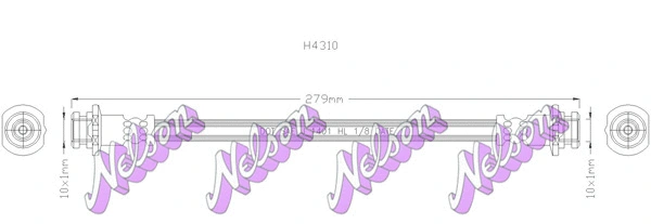 Brake Hose (H4310)