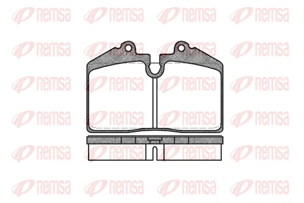 Brake Pad Set, disc brake (0140 20)