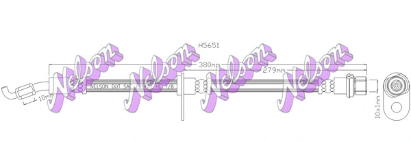 Brake Hose (H5651)
