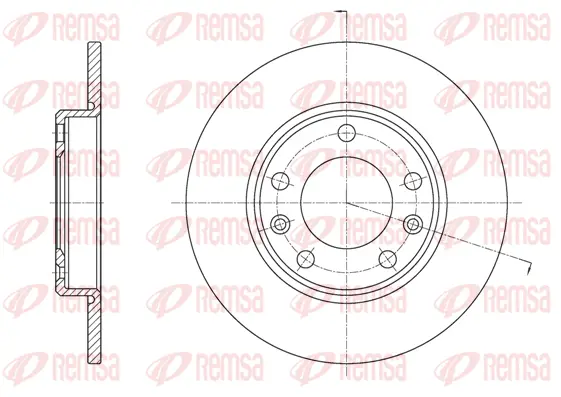 Brake Disc (61585 00)