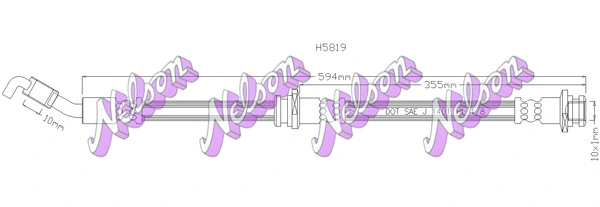 Brake Hose (H5819)