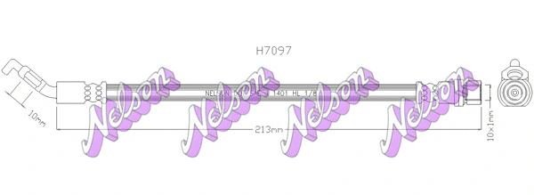Brake Hose (H7097)